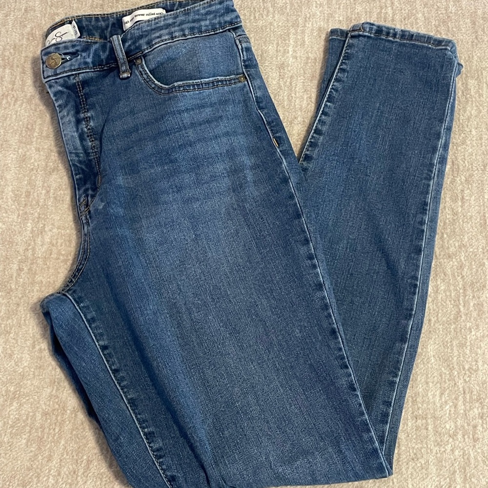 Jessica Simpson High rise forever rolled ankle jeans